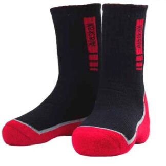 Kojinės Alaskan juodos/raudonos