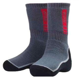 Kojinės Alaskan pilkos/juodos