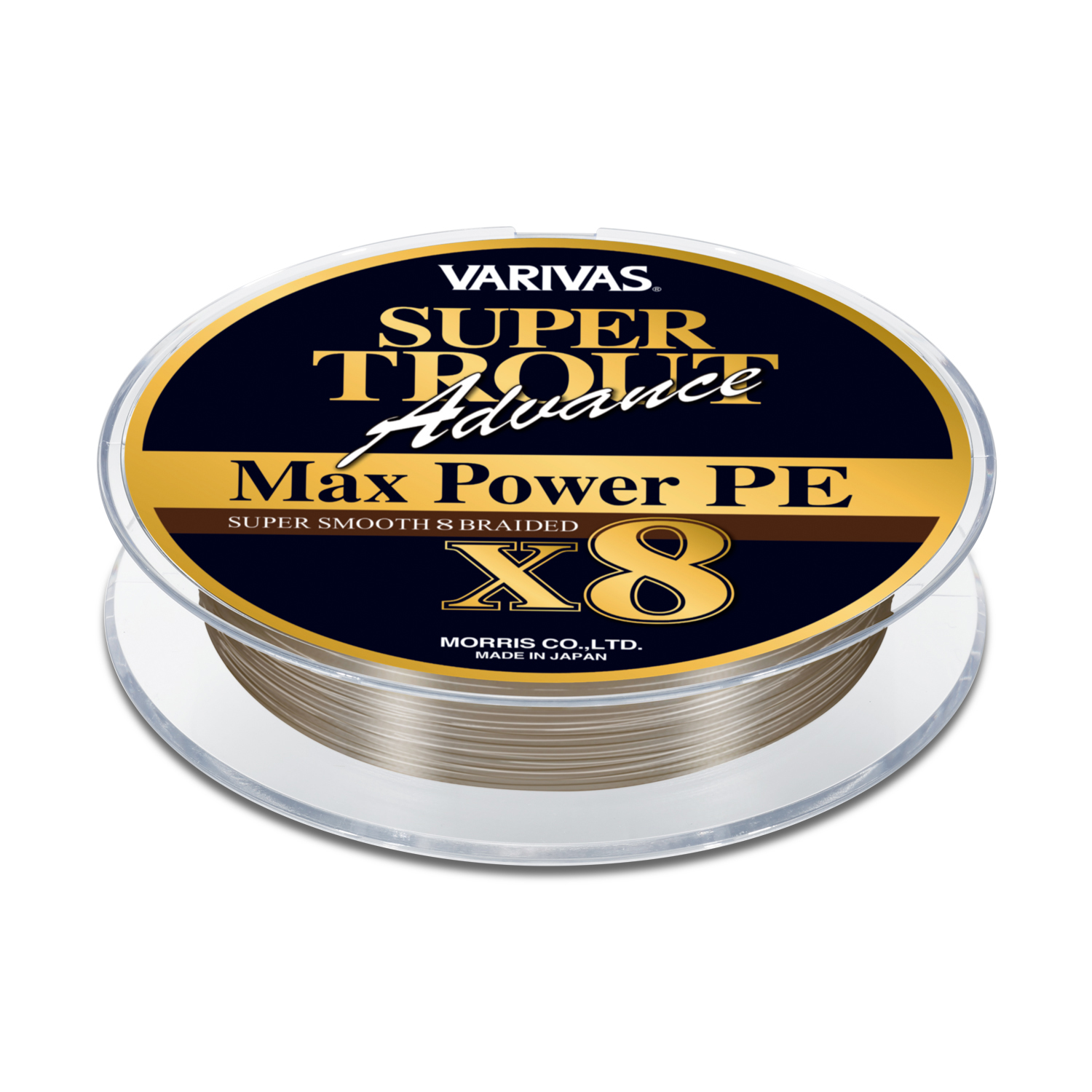 Braid Varivas Super Trout Advance Max Power X8 - 200m - PE 1.5 - 28.6 Lb