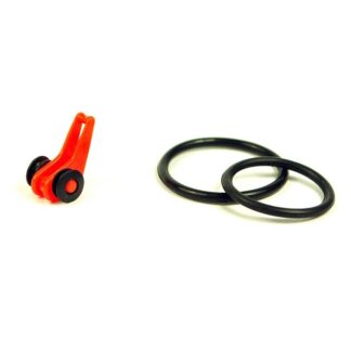 Kabliuko laikiklis meškerei (oranžinis)