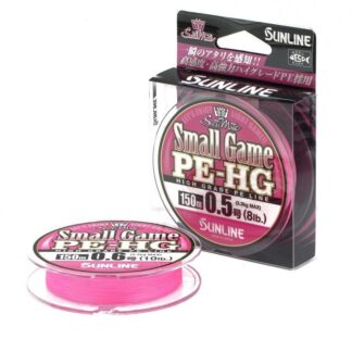 Sunline Small Game PE HG 150m pink