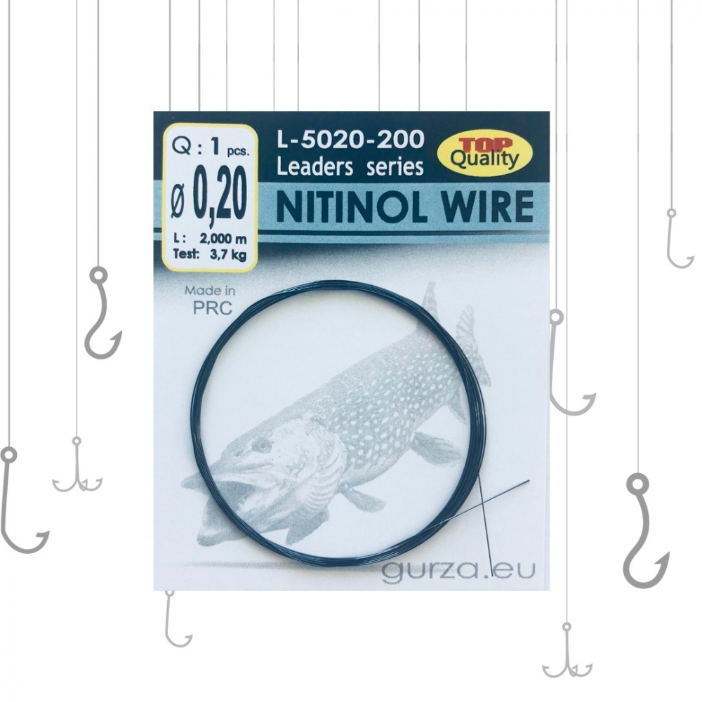Gurza Nitinol viela pavadėliams