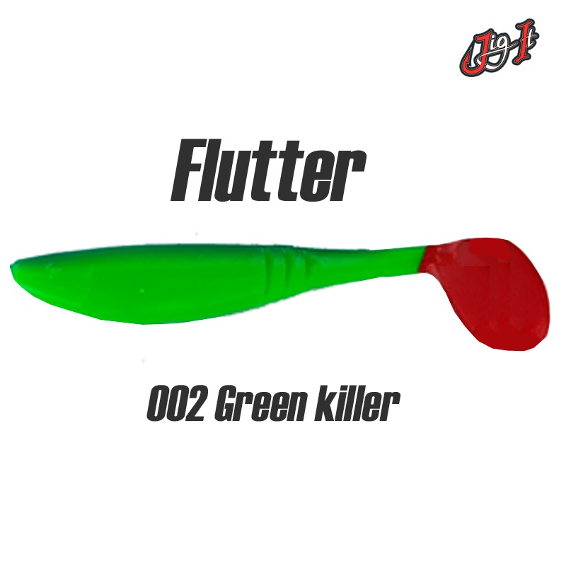 Jig It Flutter 6" #002 3vnt