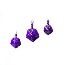 Jig Rig Faceted švininiai violet