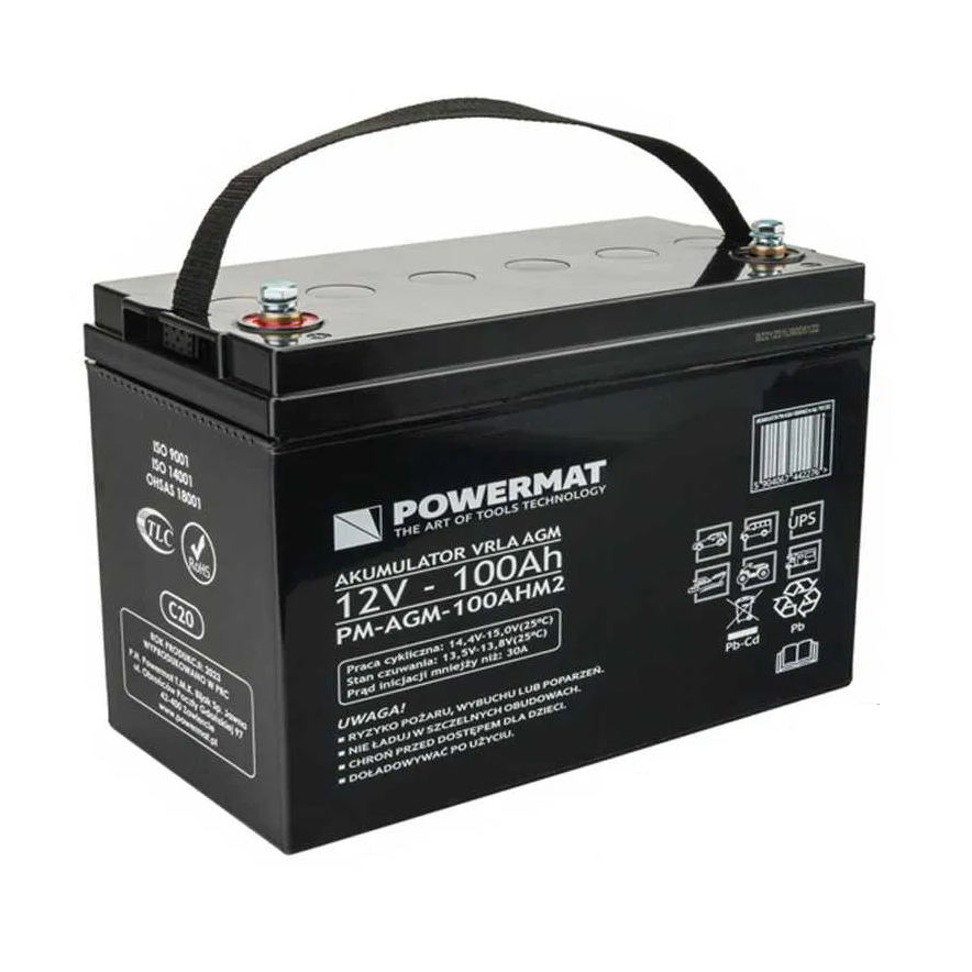 AGM Powermat 100Ah