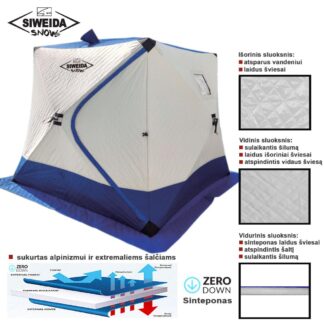 Palapinė Siweida Kubas 220x220x200