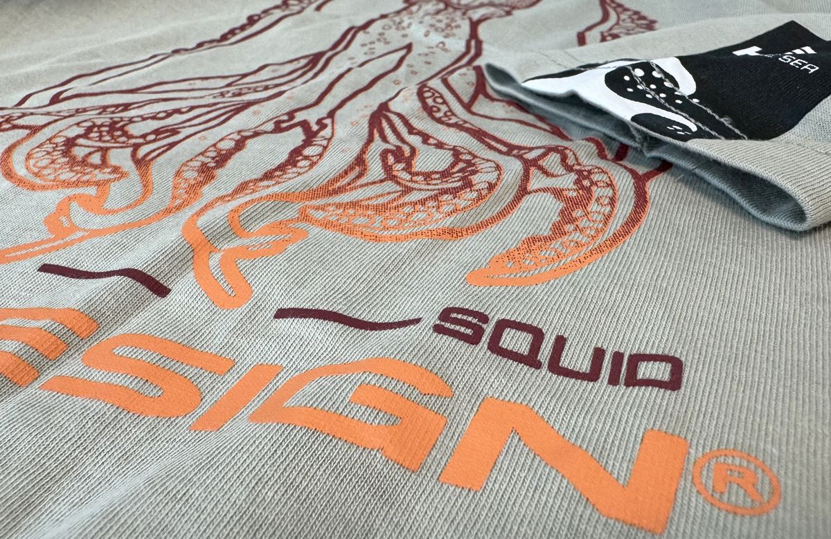T-shirt HSD Squid ilgom rankovėmis - Image 4