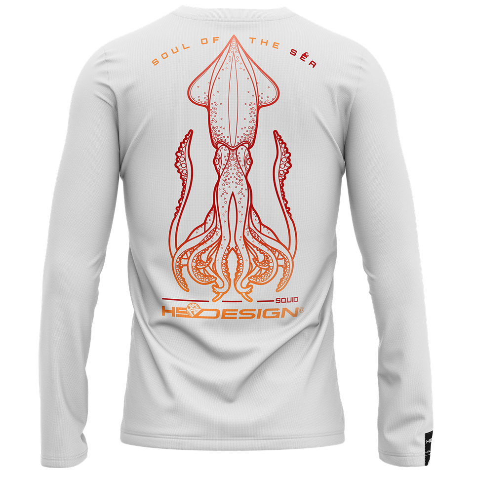T-shirt HSD Squid ilgom rankovėmis