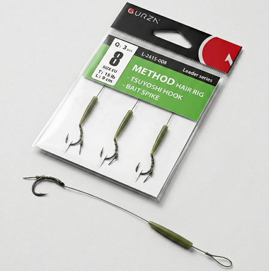Gurza Method Hair Rig su adatėle