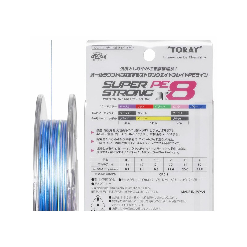 Toray Super Strong PE X8 150m - Image 2