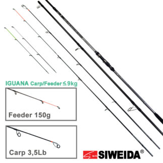 Siweida Carp-feeder Iguana 3,9m
